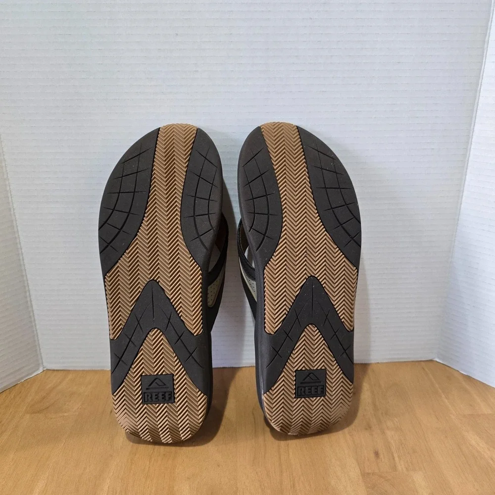 Reef Flex Flip Flop Sandals Men's Brown Size 13